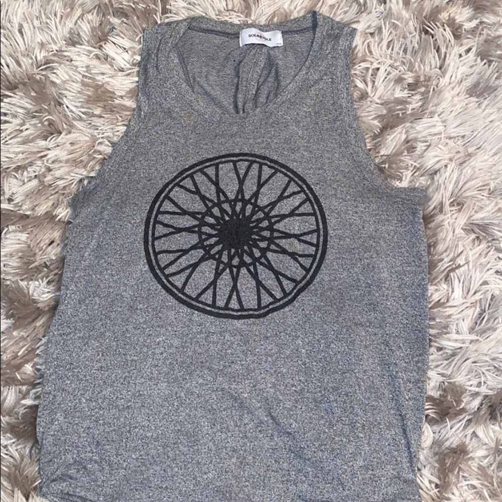 SoulCycle Wheel Tank with Open Back